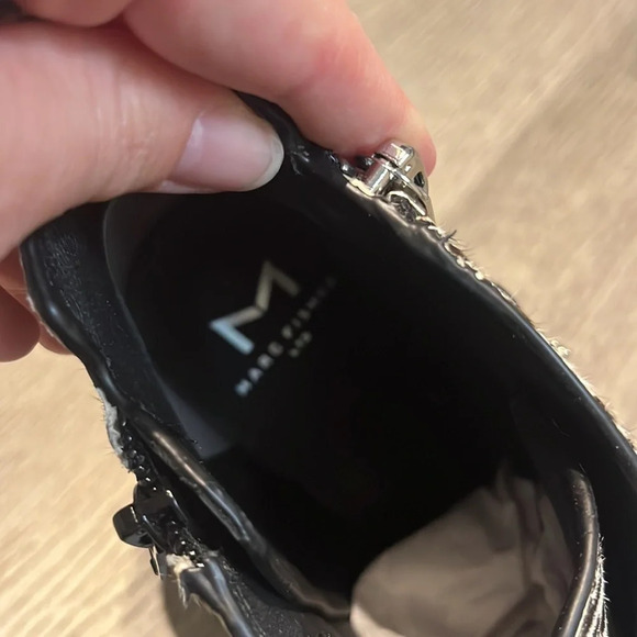 Marc Fisher LTD x Elizabeth Sulcer Yanilaly Calf Hair Bootie NWT - Picture 7 of 8